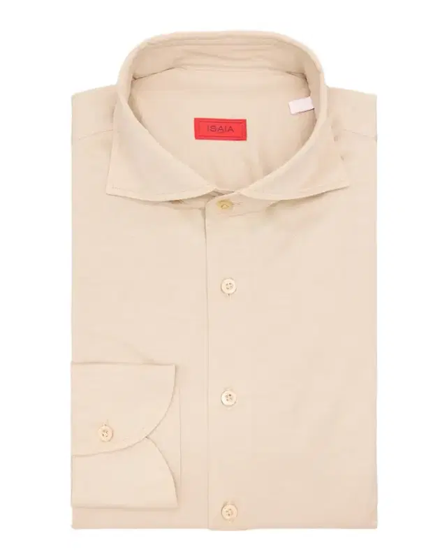 Isaia Cotton Jersey Shirt