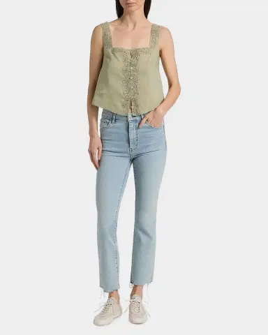 FRAME The Embroidered Blouse | Thumbnail 2