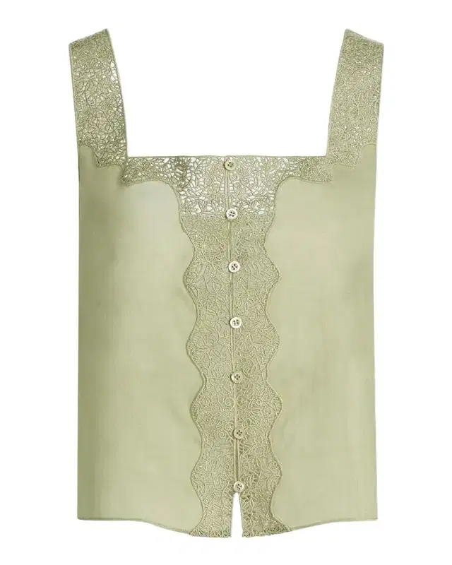 FRAME The Embroidered Blouse
