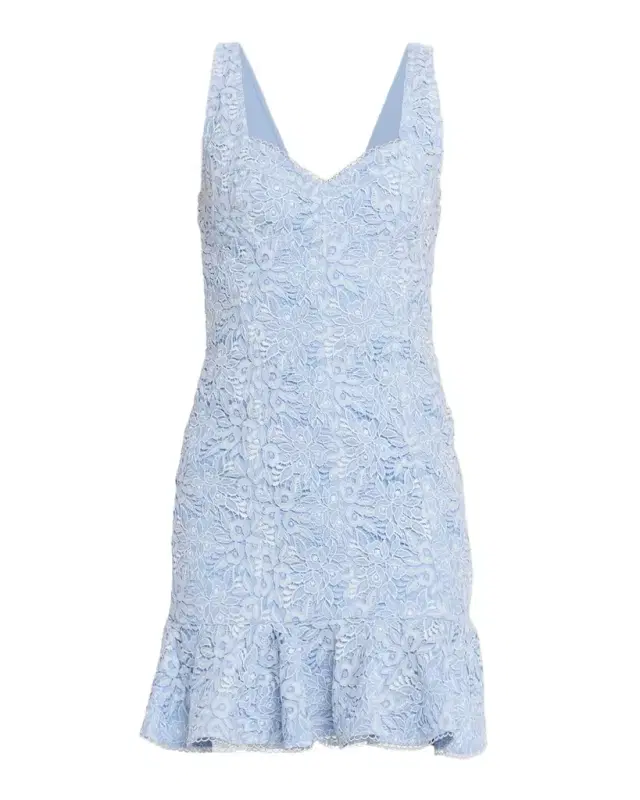 Generation Love Celena Two-Tone Lace Mini Dress
