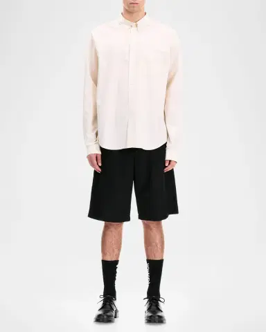 vowels Men's Easy Wool and Nylon Pull-On Shorts | Thumbnail 2