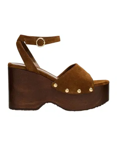 Gianvito Rossi Suede Ankle-Strap Platform Sandals | Thumbnail 1