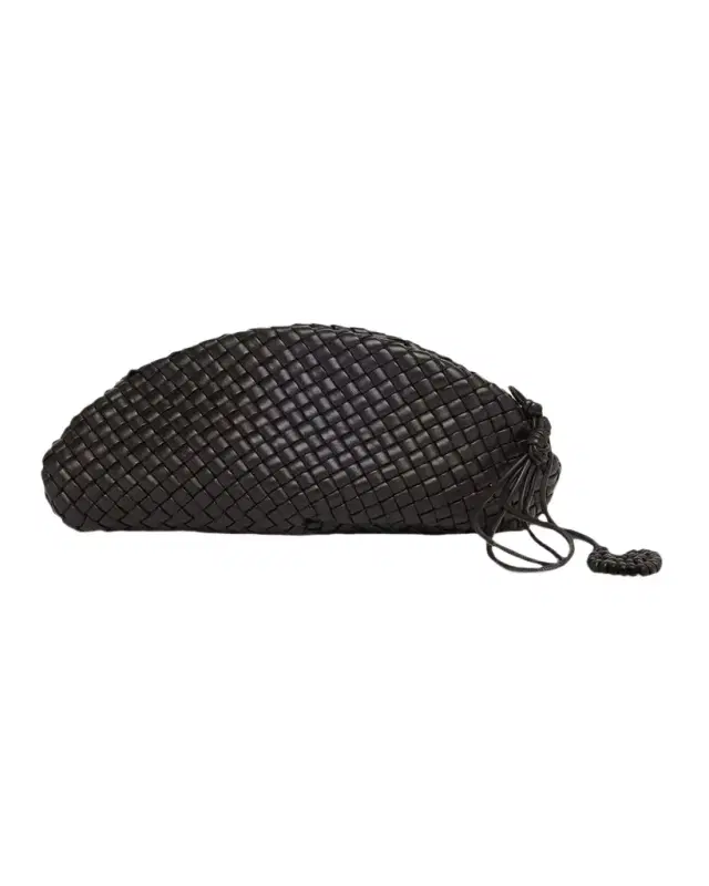 Bottega Veneta Padded Leather Sculptural Clutch Bag