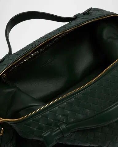 Bottega Veneta Gioco Leather Top-Handle Bag | Thumbnail 4