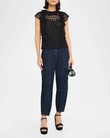 Ulla Johnson Daevy Lace Top | Thumbnail 2 Ulla Johnson Daevy Lace Top | Thumbnail 2
