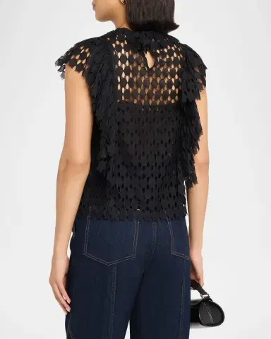 Ulla Johnson Daevy Lace Top | Thumbnail 3 Ulla Johnson Daevy Lace Top | Thumbnail 3