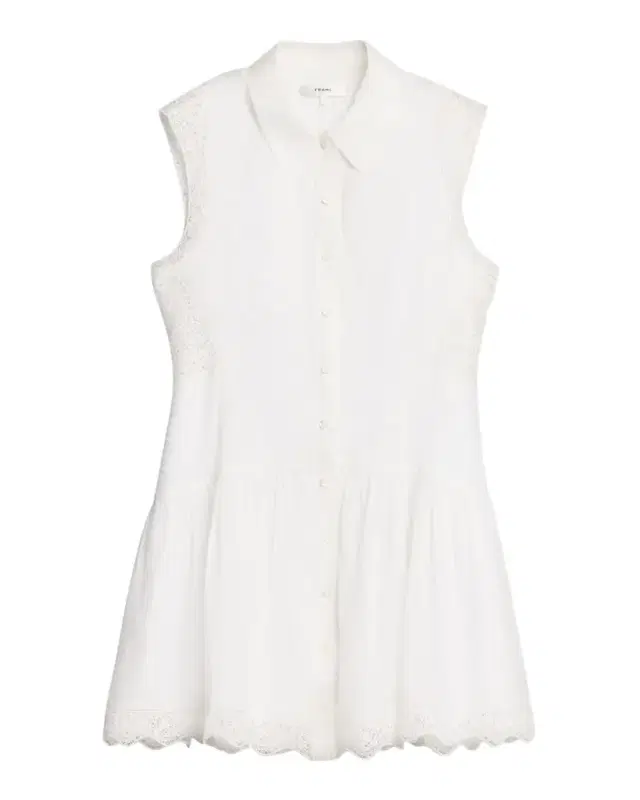 FRAME The Embroidered Mini Day Dress