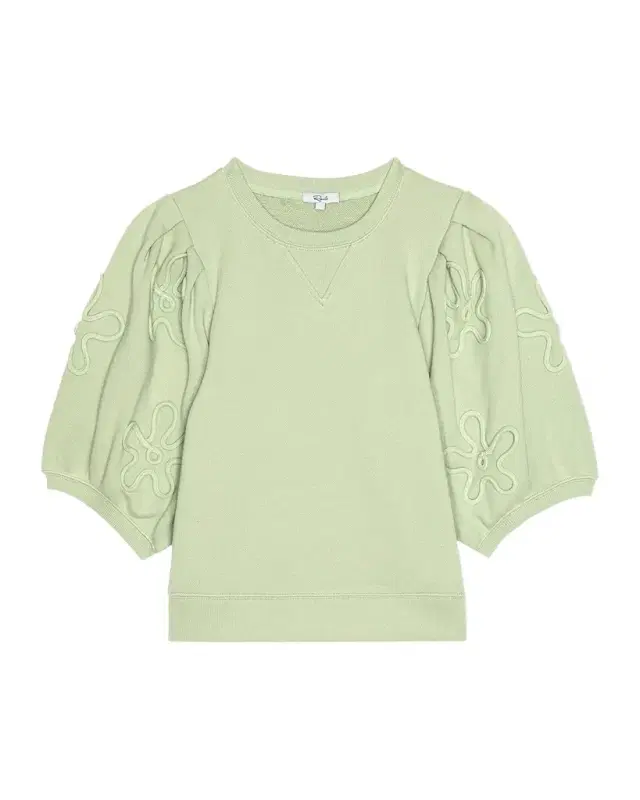 Rails Camy Floral Puff-Sleeve Sweatshirt