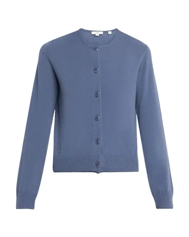 Vince Scallop-Trim Cardigan