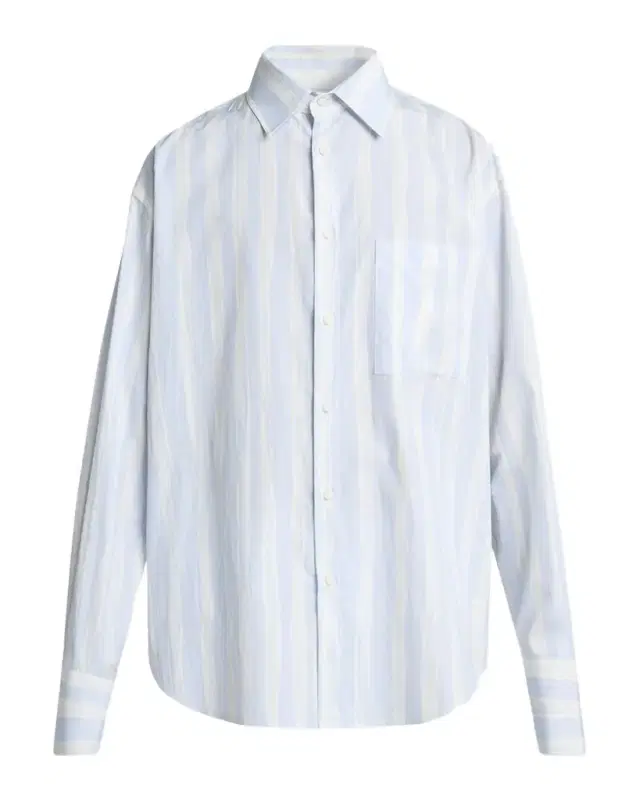 Men 's Candy Stripe Relaxed Cotton Button-Down Shirt