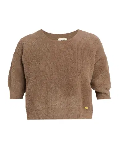 L'Agence Guinevere Cropped Pullover | Thumbnail 1 L'Agence Guinevere Cropped Pullover | Thumbnail 1