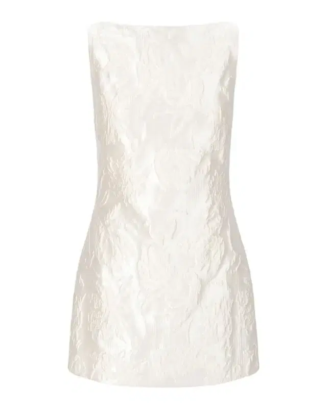 STAUD Mimi Metallic Brocade Mini Dress
