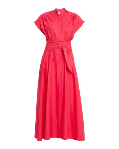 Saloni Neesha Short-Sleeve Cotton Maxi Dress | Thumbnail 1 Saloni Neesha Short-Sleeve Cotton Maxi Dress | Thumbnail 1