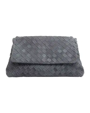 Bottega Veneta Giorno Dustbag Flap-Top Suede Shoulder Bag | Thumbnail 1 Bottega Veneta Giorno Dustbag Flap-Top Suede Shoulder Bag | Thumbnail 1