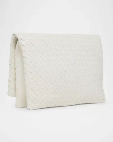 Bottega Veneta Folded Nappa Leather Clutch Bag | Thumbnail 2 Bottega Veneta Folded Nappa Leather Clutch Bag | Thumbnail 2