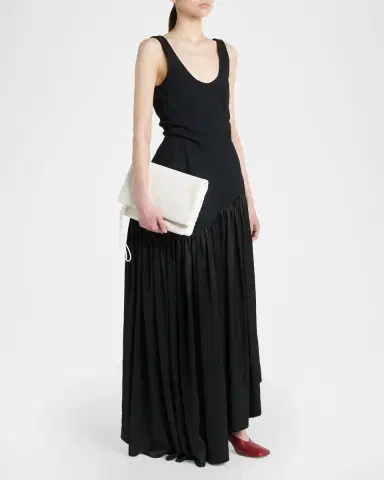 Bottega Veneta Folded Nappa Leather Clutch Bag | Thumbnail 4 Bottega Veneta Folded Nappa Leather Clutch Bag | Thumbnail 4