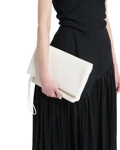 Bottega Veneta Folded Nappa Leather Clutch Bag | Thumbnail 1 Bottega Veneta Folded Nappa Leather Clutch Bag | Thumbnail 1