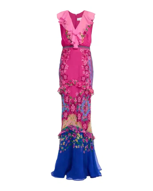 Rita Tiered Ruffle Cocktail Dress