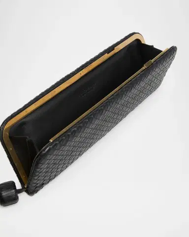 Bottega Veneta Tassel Nappa Leather Clutch Bag | Thumbnail 4 Bottega Veneta Tassel Nappa Leather Clutch Bag | Thumbnail 4
