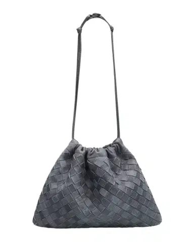 Bottega Veneta Medium Drawstring Suede Dustbag | Thumbnail 1 Bottega Veneta Medium Drawstring Suede Dustbag | Thumbnail 1