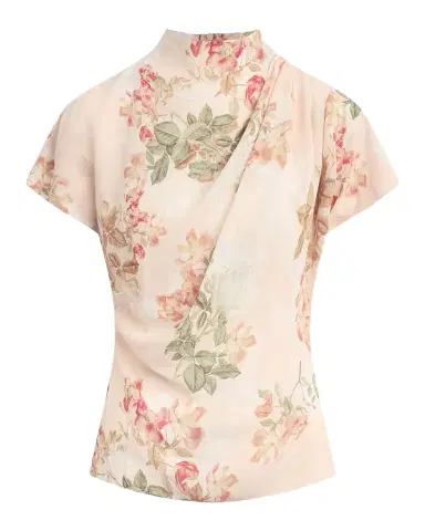 Favorite Daughter The Graceful Floral Draped Top | Thumbnail 1