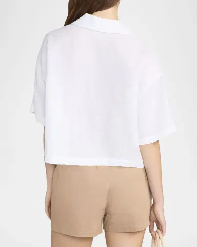 FRAME The Linen Pocket Top | Thumbnail 3