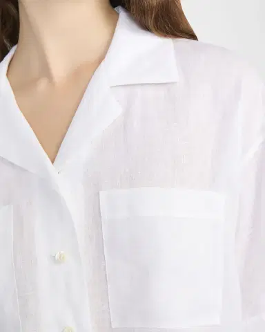 FRAME The Linen Pocket Top | Thumbnail 5