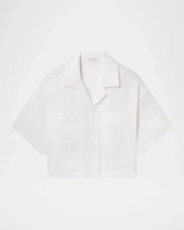 The Linen Pocket Top