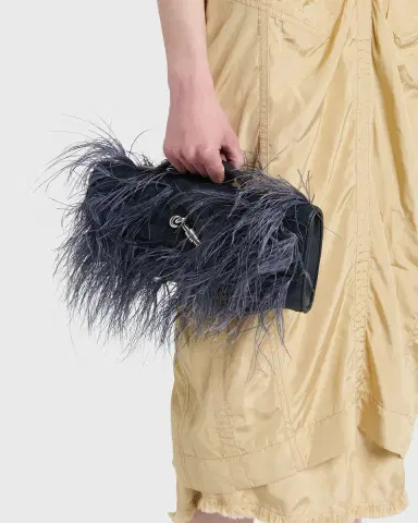 Bottega Veneta Andiamo Feather Leather Clutch Bag | Thumbnail 2 Bottega Veneta Andiamo Feather Leather Clutch Bag | Thumbnail 2