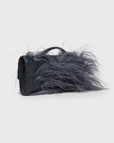 Bottega Veneta Andiamo Feather Leather Clutch Bag | Thumbnail 3 Bottega Veneta Andiamo Feather Leather Clutch Bag | Thumbnail 3