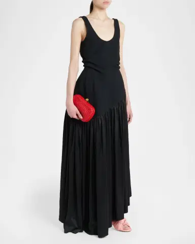 Bottega Veneta Padded Leather Sculptural Knot Clutch Bag | Thumbnail 9