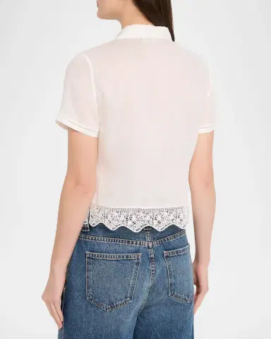 FRAME The Embroidered Seaside Shirt | Thumbnail 3