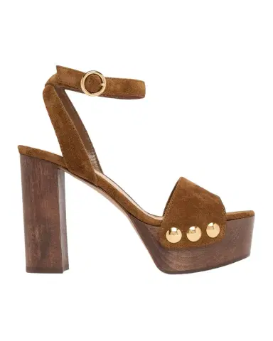 Gianvito Rossi 70MM Suede Platform Sandals | Thumbnail 1 Gianvito Rossi 70MM Suede Platform Sandals | Thumbnail 1