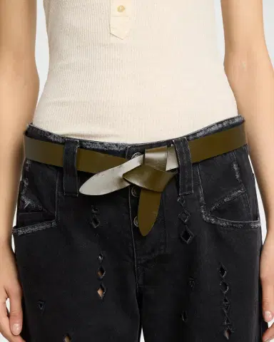 Isabel Marant Lecce Leather Pull-Through Belt | Thumbnail 2 Isabel Marant Lecce Leather Pull-Through Belt | Thumbnail 2