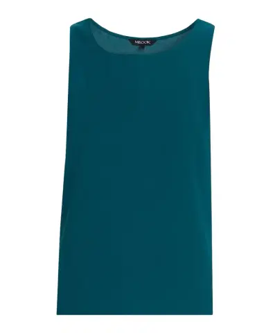 Misook Scoop-Neck Crepe De Chine Tank | Thumbnail 1 Misook Scoop-Neck Crepe De Chine Tank | Thumbnail 1
