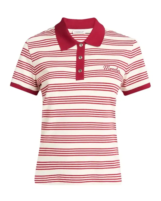 Striped Cotton Polo