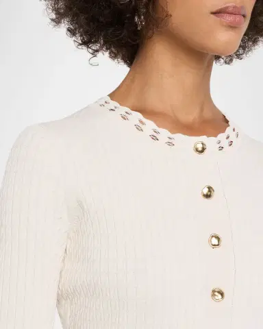 Jason Wu Collection Cable Knit Peplum Top | Thumbnail 5 Jason Wu Collection Cable Knit Peplum Top | Thumbnail 5