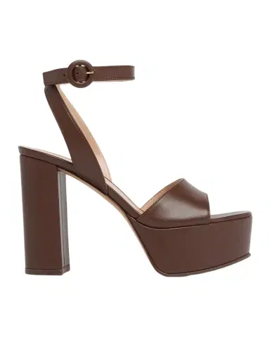 Gianvito Rossi 70MM Leather Platform Sandals | Thumbnail 1 Gianvito Rossi 70MM Leather Platform Sandals | Thumbnail 1