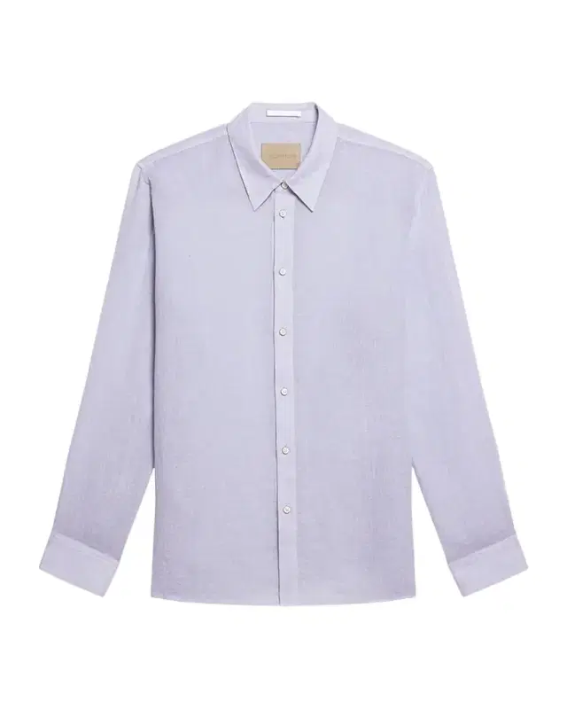Men 's Relaxed Fit Linen Button-Down Shirt