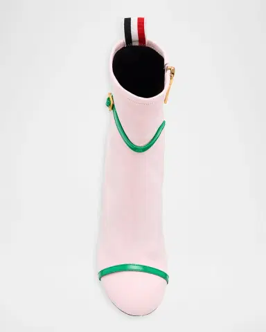Thom Browne 105mm Trompe L 'oeil Suede Booties | Thumbnail 6 Thom Browne 105mm Trompe L 'oeil Suede Booties | Thumbnail 6