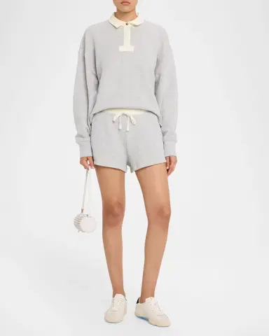 rag & bone Vintage Terry Oversized Polo Sweatshirt | Thumbnail 2