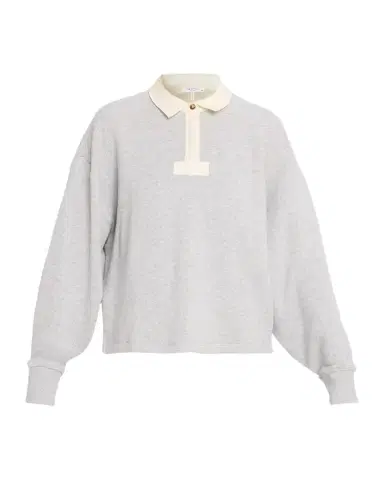 rag & bone Vintage Terry Oversized Polo Sweatshirt | Thumbnail 1