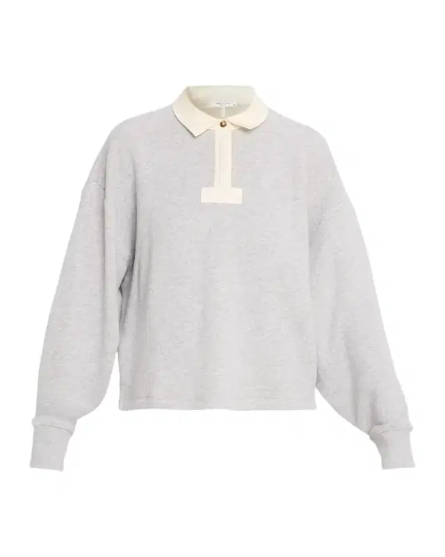 Rag & Bone Vintage Terry Oversized Polo Sweatshirt