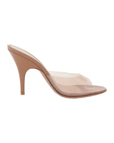 Gianvito Rossi 95mm Clear Mule Sandals | Thumbnail 1