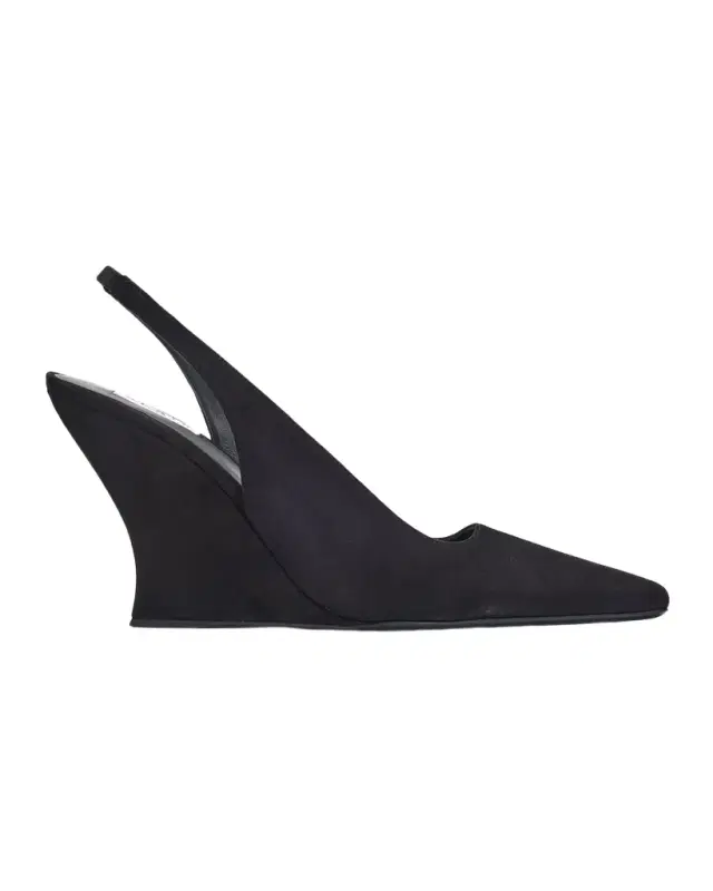 ALAIA 90mm Suede Slingback Pumps