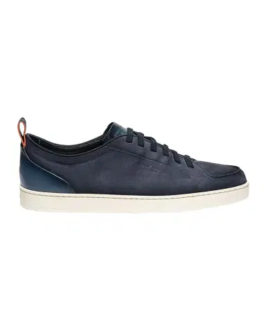 Santoni Men's Off Duty Burnished Suede Low-Top Sneakers | Thumbnail 1 Santoni Men's Off Duty Burnished Suede Low-Top Sneakers | Thumbnail 1