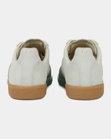Maison Margiela Men 's Replica Sprayed Leather Low-Top Sneakers | Thumbnail 2