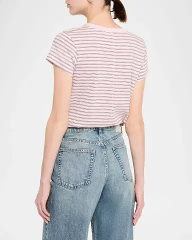 rag & bone The Slub Striped Tee | Thumbnail 3