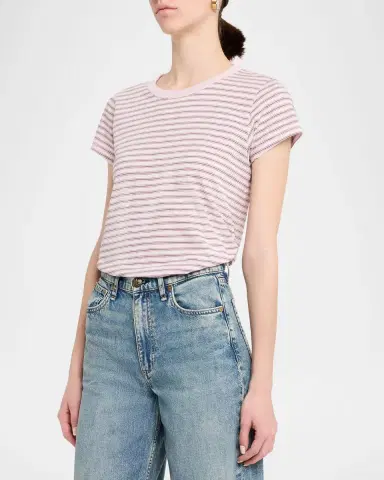 rag & bone The Slub Striped Tee | Thumbnail 4