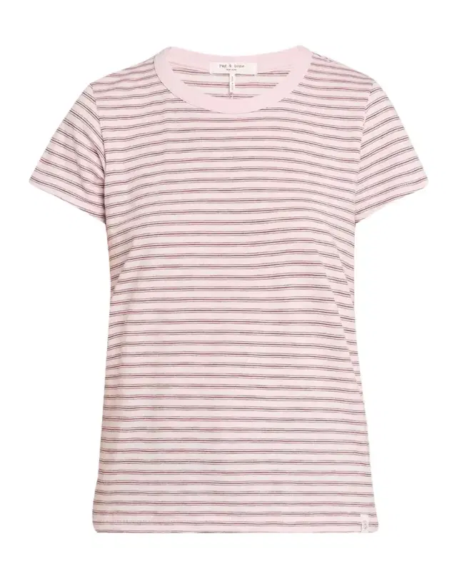 Rag & Bone The Slub Striped Tee